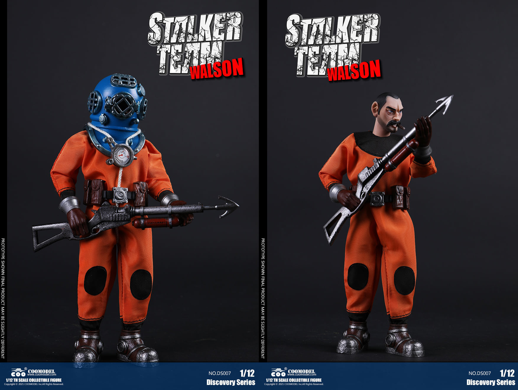 [สั่งจอง]COOMODEL 1/12 : DISCOVERY SERIES - STALKER TEAM (Bronze Edition/Color Edition)