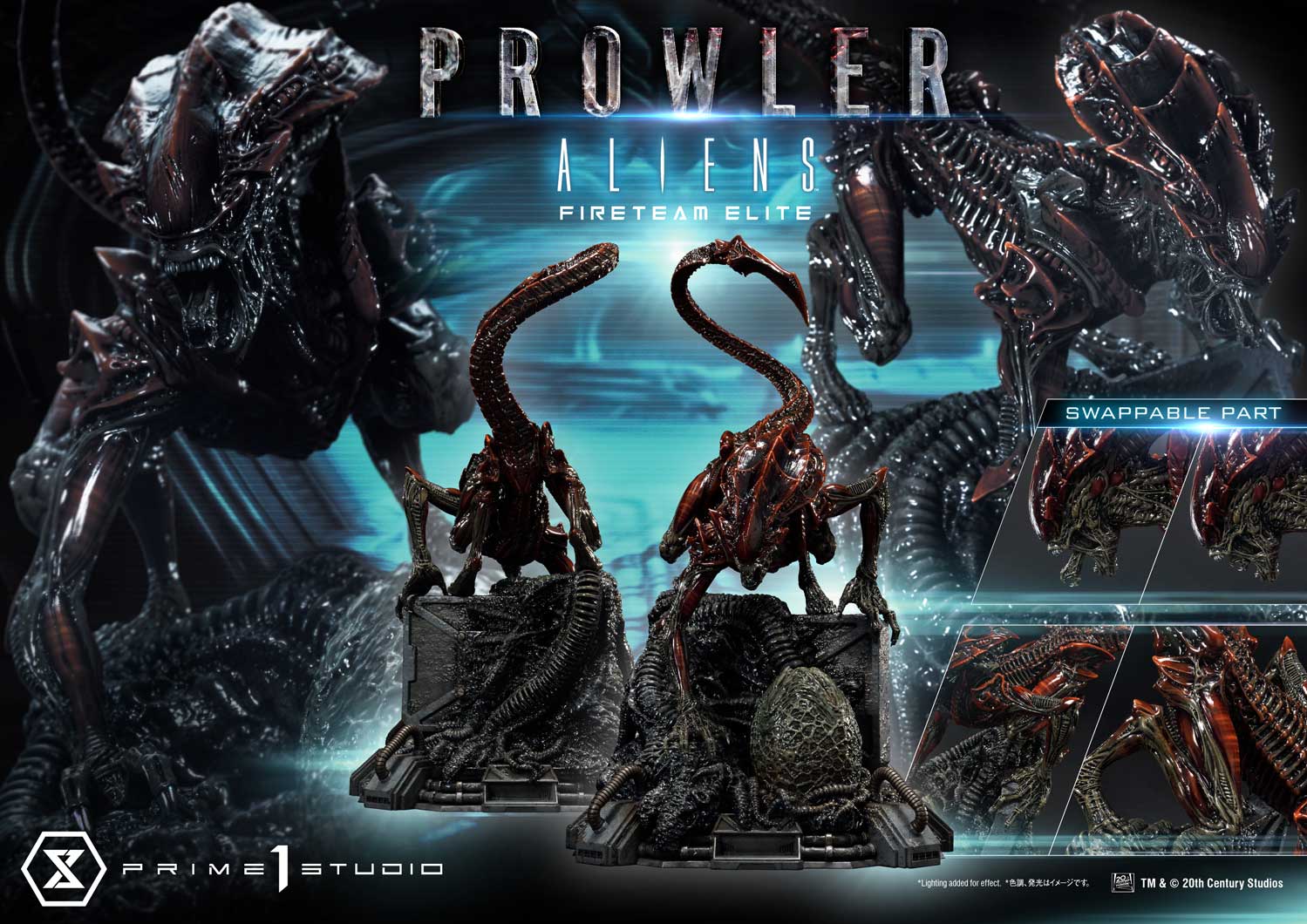 [สั่งจอง]Prime 1 Studio CMALFE-01 Non Scale : Prowler Alien (Aliens: Fireteam Elite)