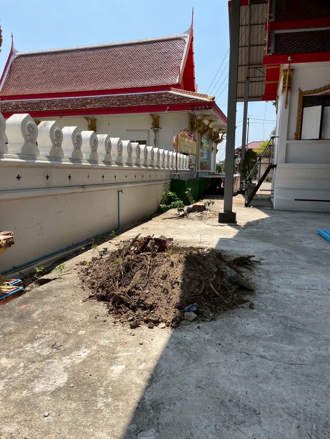 งานสร้างห้องน้ำ วัดบางแพรก จ.นนทบุรี