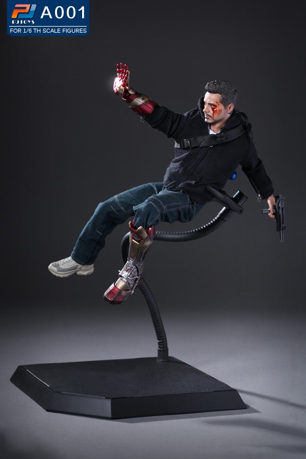 [สั่งจอง]MOMTOYS 1/6 NO.M010 serpentine-Metal hose platform support