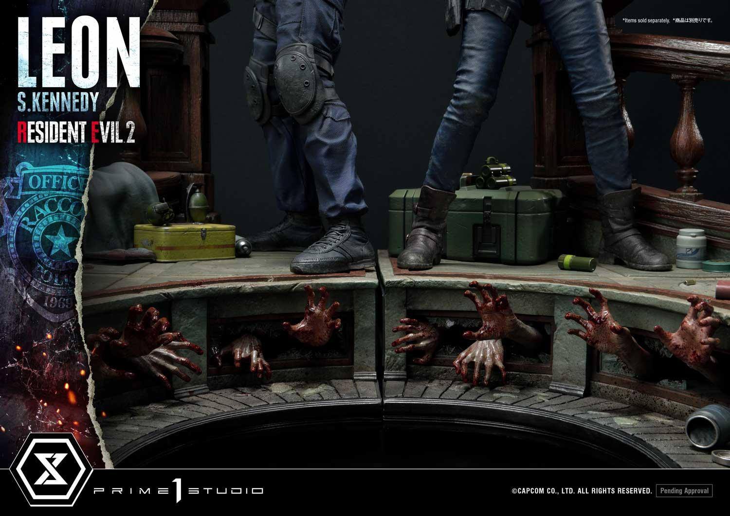 [สั่งจอง]Prime 1 Studio UPMRE2 : Resident Evil 2 Leon S. Kennedy & Claire Redfield