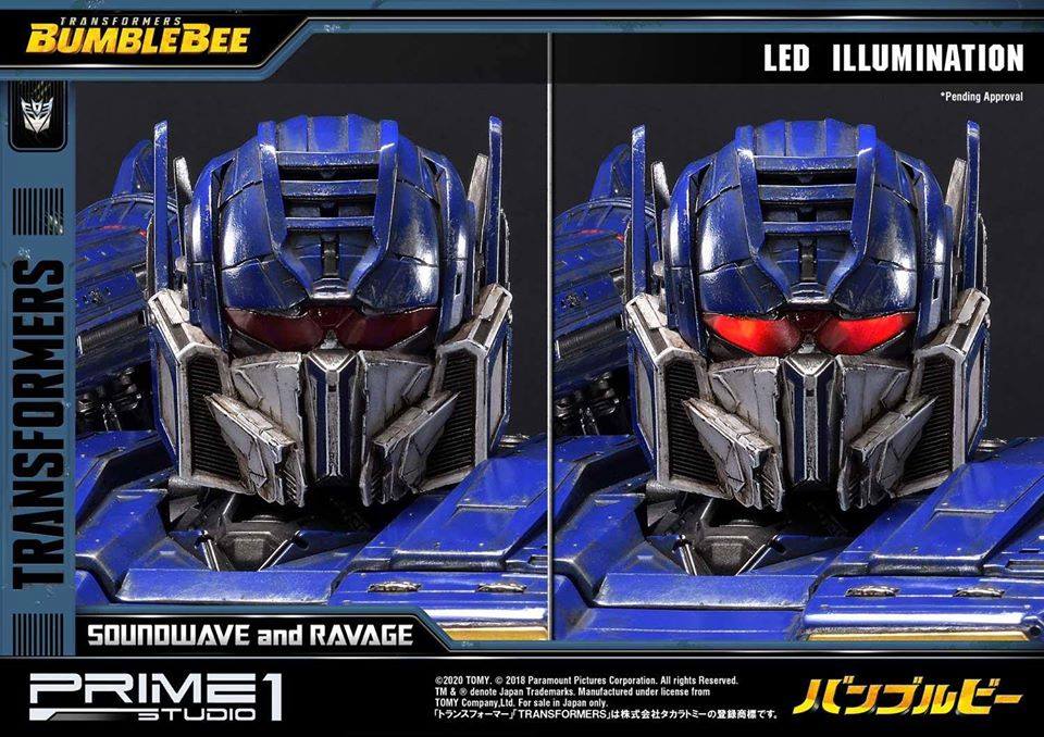 [สั่งจอง] Prime 1 Studio MMTFM-27 : Soundwave & Ravage