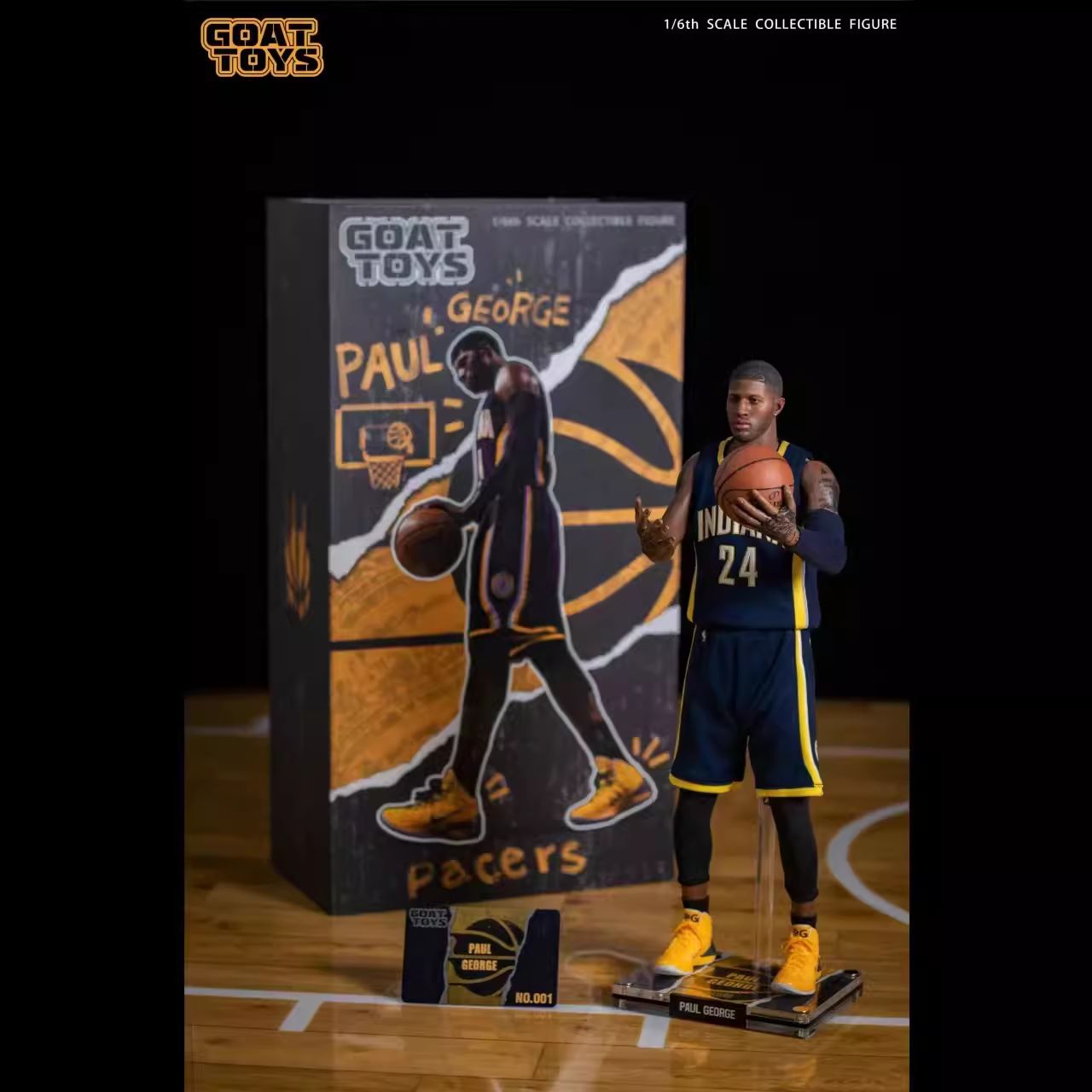 [สั่งจอง] Goat Toys GT-PG 1/6 Paul George Pacers Set