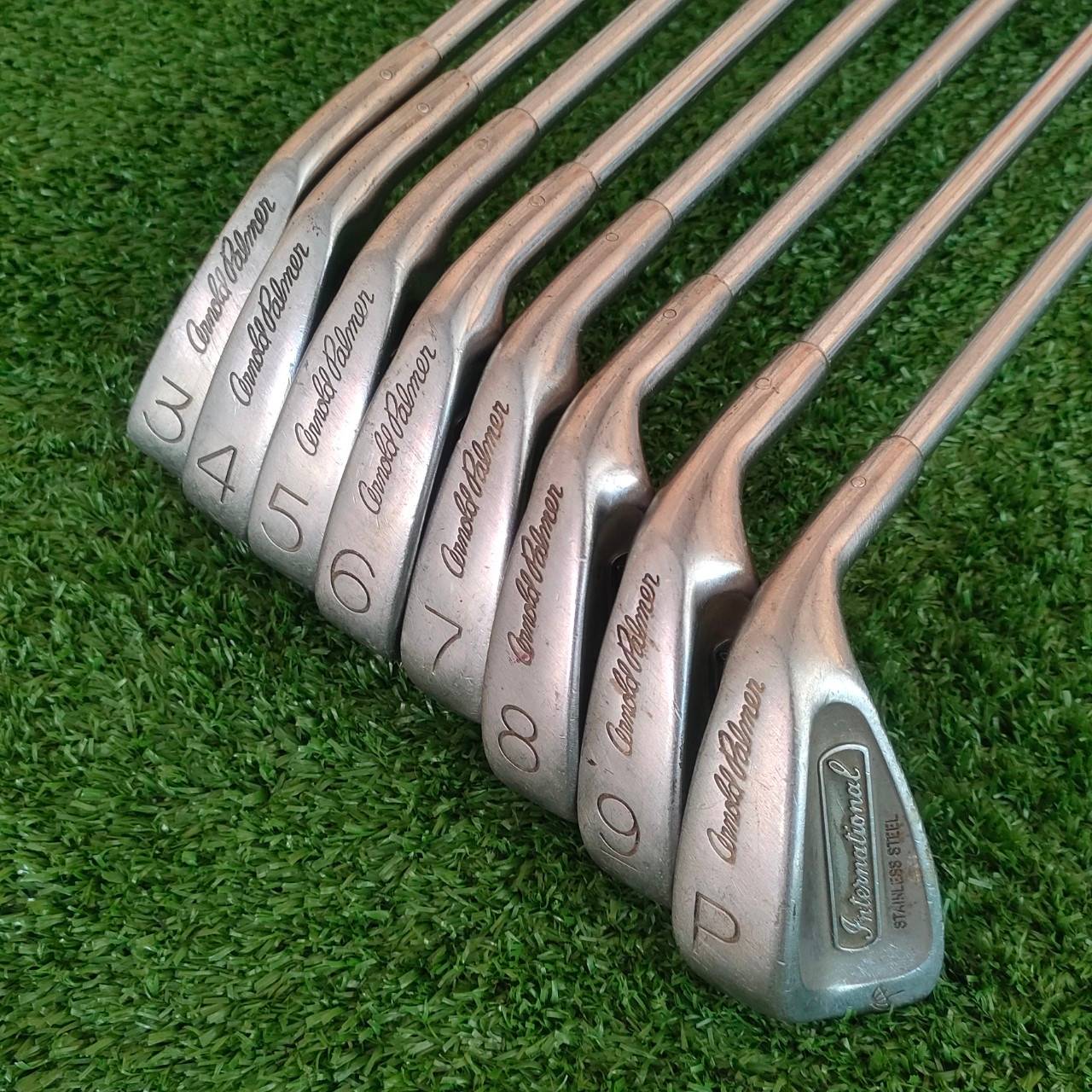 ชุดเหล็ก PNTERNATIOMUOL มีเหล็ก 3-9 เเละ PW ก้าน MODEL R เกล็กคมๆตีมันส์ๆ