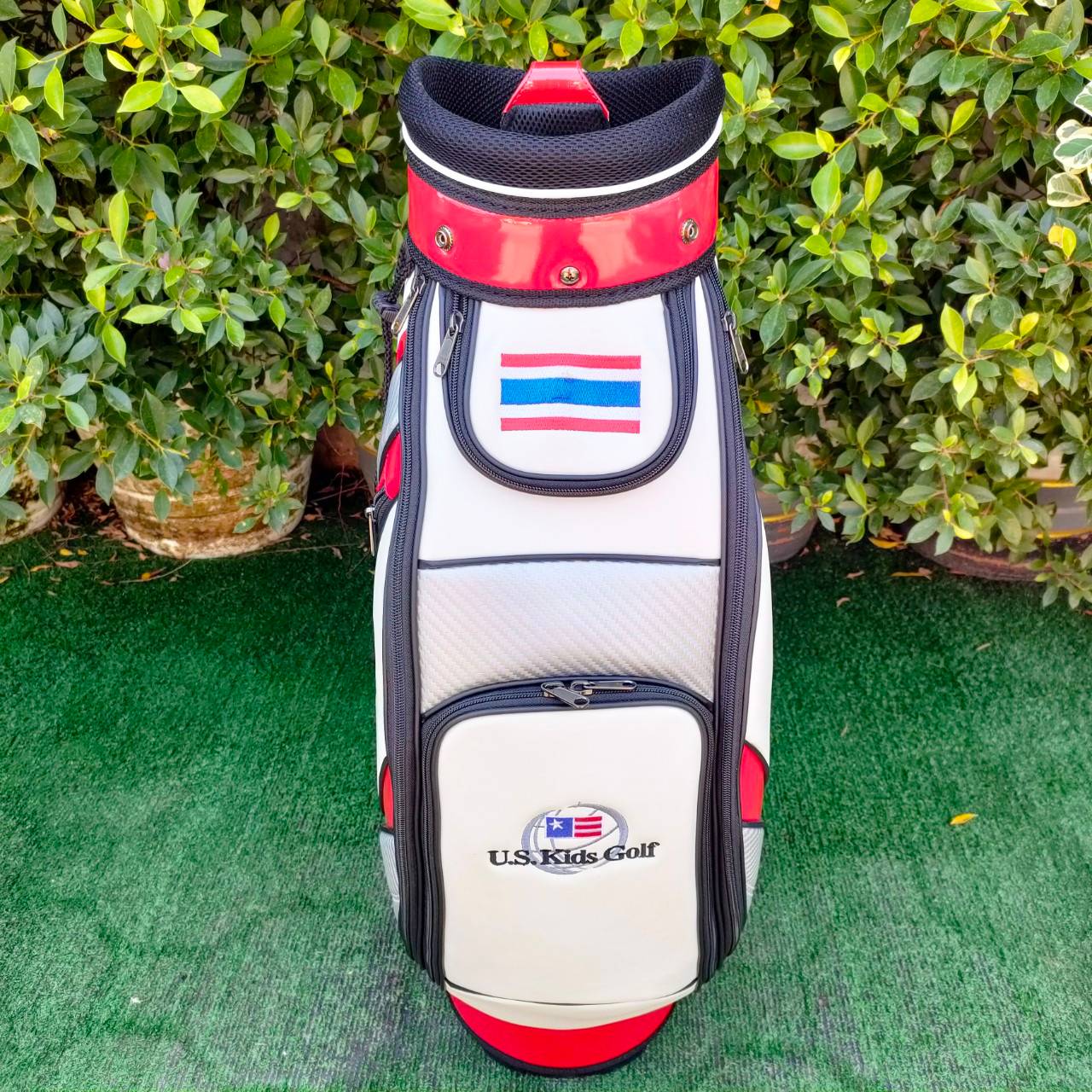 ถุงกอล์ฟเด็ก U.S.KIDS GOLF TOUR SERIES ขนาดไชส์ของถุง ปากถุง 7 นิ้ว ความสูงของถุงกอล์ฟ 31.5 นิ้ว ถุงกอล์ฟที่ดีที่สุด ไม้กอล์ฟมือสอง ของแท้ BY NakaraLuxurious