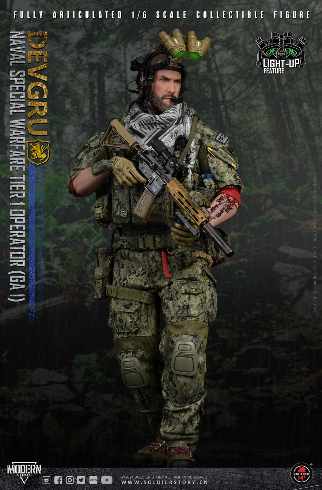 [สั่งจอง]SOLDIER STORY 1/6 : Naval Special Warfare Tier 1