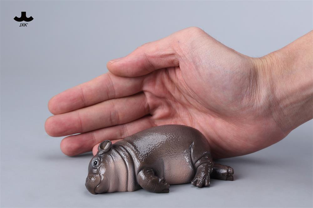 [สั่งจอง]JXK JXK268 : Baby Hippopotamus Figurine: MooDeng 3