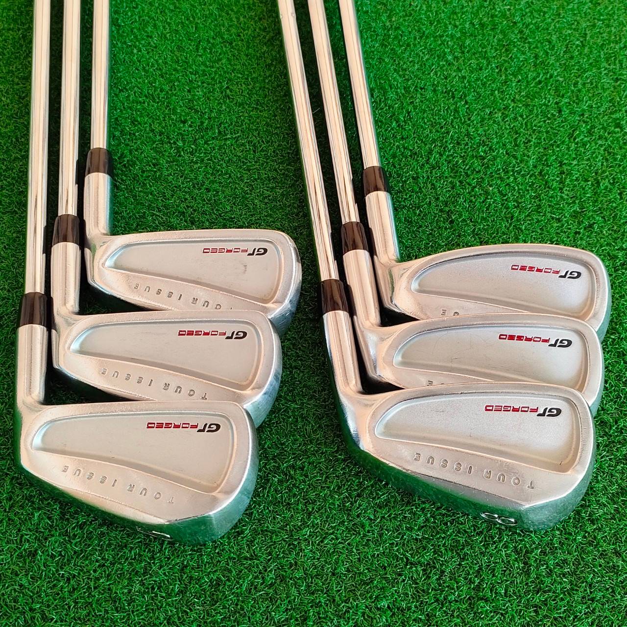 ชุดเหล็ก Geotech GT-Forged Tour Issue CNC Full Fitting มีเหล็ก 5-9 เเละ PW ก้าน N.S.PRO MODUS3 FLEX S สภาพสวย เดิมๆครับ