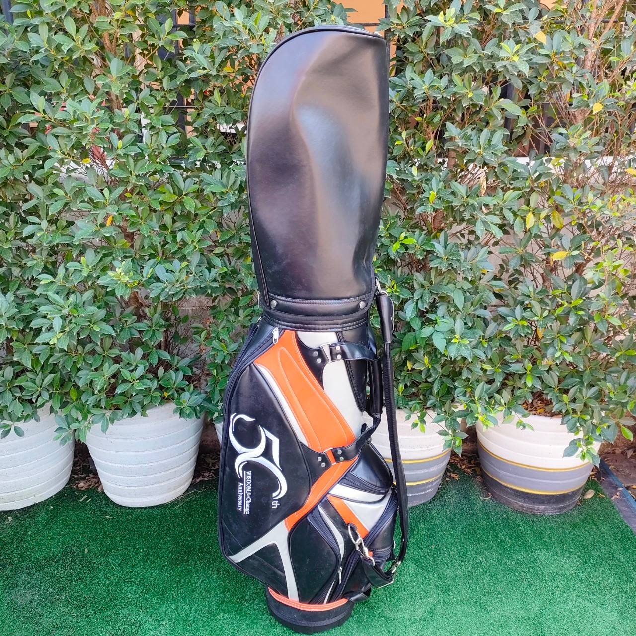 ถุงกอล์ฟ 56 WISDOM NIDA KING CUP มือสองสภาพสวยเลย ถุงใบใหญ่ ช่องเยอะครับ