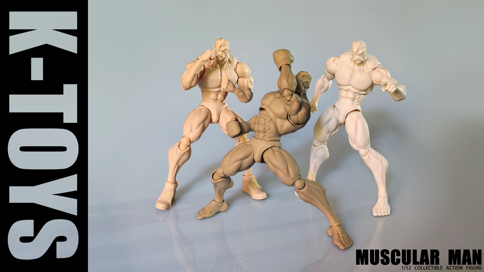 [สั่งจอง] K-Toys 1/12 : Strong Muscle Man Body (18.5ซม.)
