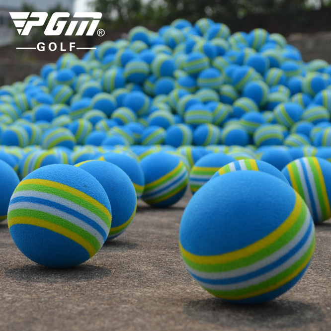 12 FOAM GOLF BALLS ลูกกอล์ฟโฟม สำหรับฝึกหัดตีกอล์ฟ PGM Q007 ( 1 แพค บรรจุ 12 ลูก )