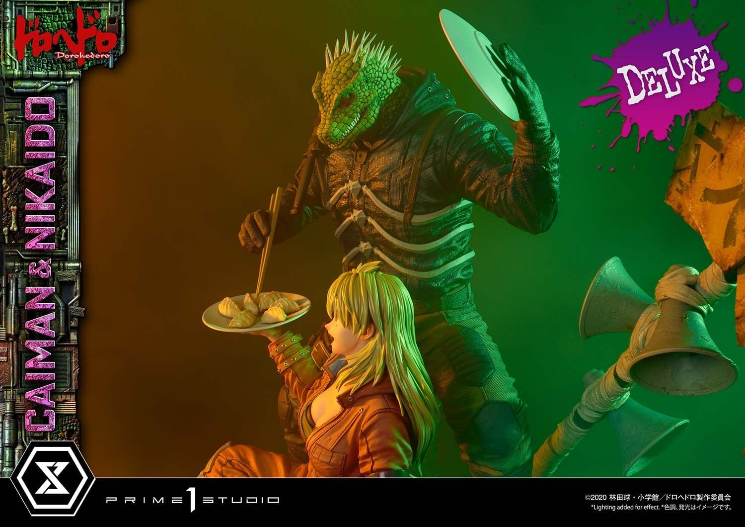 [สั่งจอง]Prime 1 Studio 1/4 : Caiman & Nikaido (Dorohedoro)