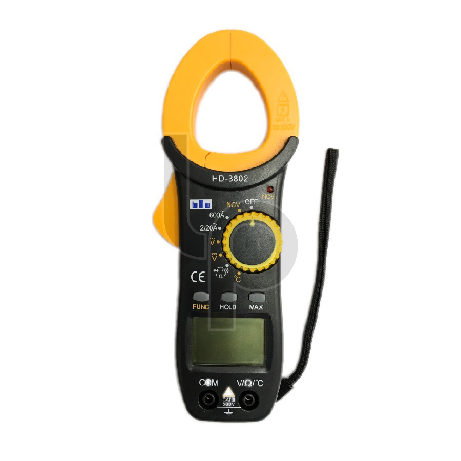 Clamp Meter ยี่ห้อ Blu hd-3802