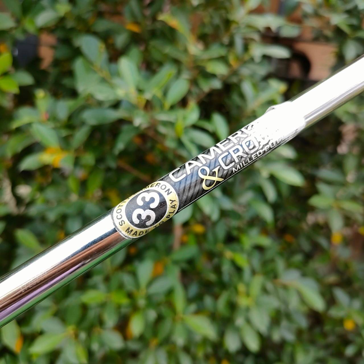 PUTTER TITLELIST CAMERON & CROWN SELECT MALLET1 ความยาว 33 นิ้ว CUSTOM DESIGND AT 33" สภาพนางฟ้า COVER เดิม เต็มคาราเบล ครับ