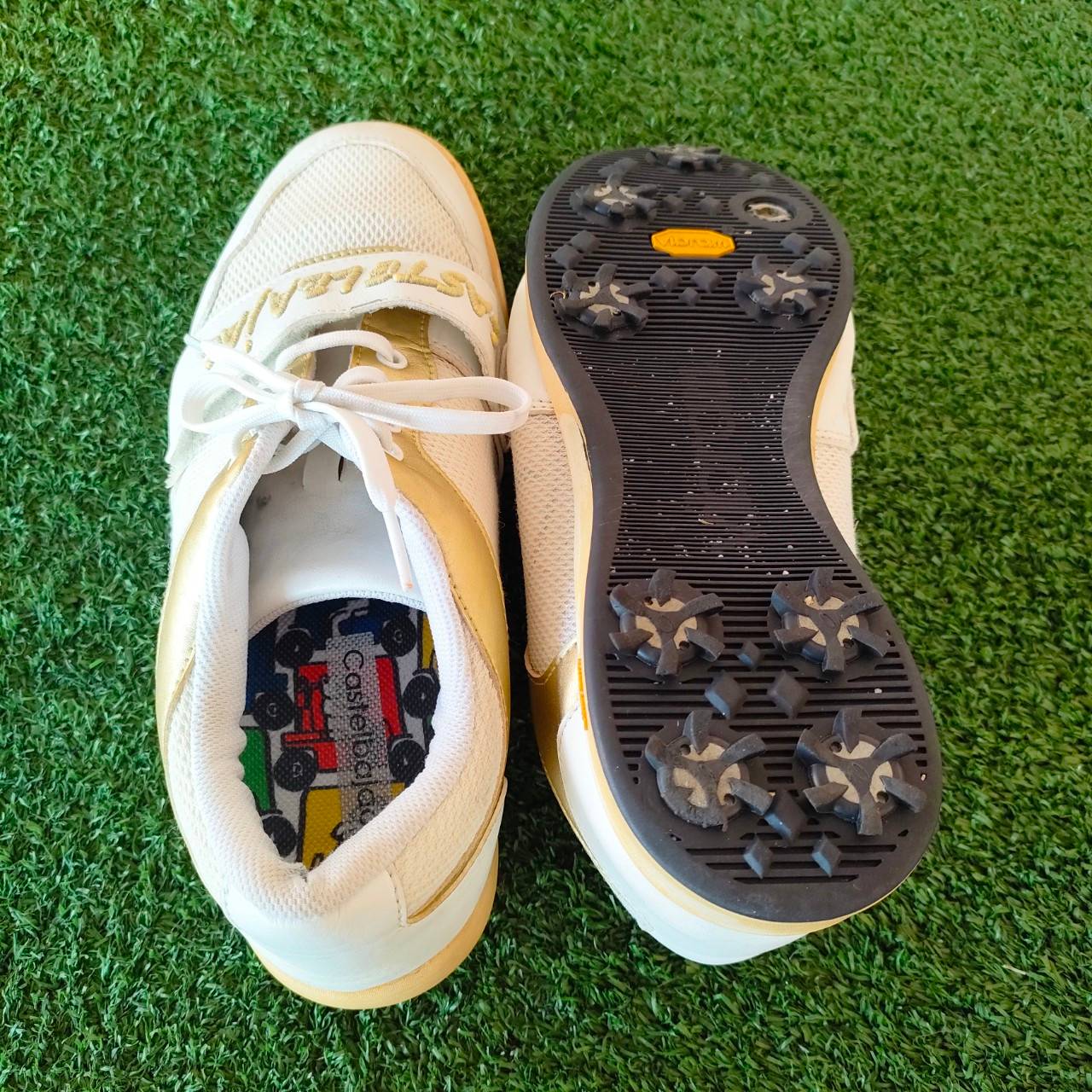 รองเท้ากอล์ฟ CASTELBAJAC มือสอง ของแท้ ขนาดไชส์ 16 สุดยอดแบรนด์เนม Hi-END ของใหม่ราคาแพงมากๆ ไม้กอล์ฟมือสอง ของแท้ BY NakaraLuxurious