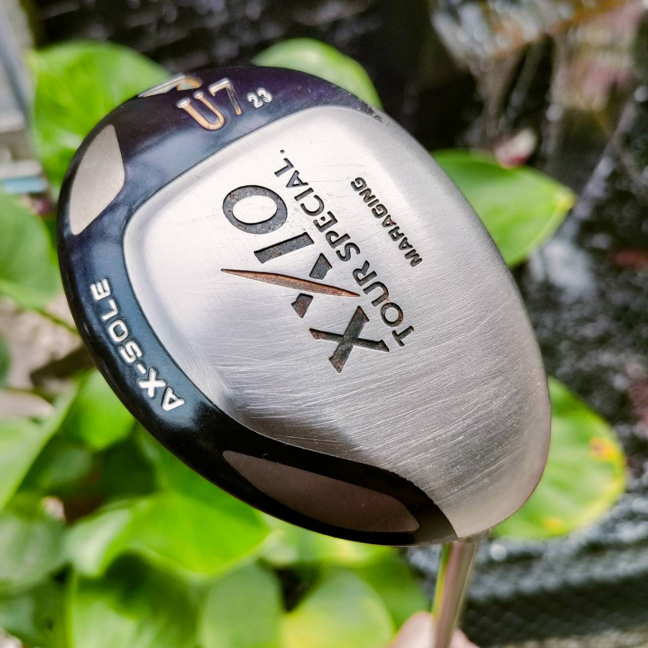 UT7 XXIO องศา 23 เป็นรุ่น TOUR SPEACIAL หน้าเด้ง MARAGING ตีไกล และตีดีมาก เด้งสวย ตีโดนง่าย ก้าน XXIO MP100 FLEX R ไม้กอล์ฟพรีเมี่ยมมือสอง ของแท้ By NakaraLuxurious