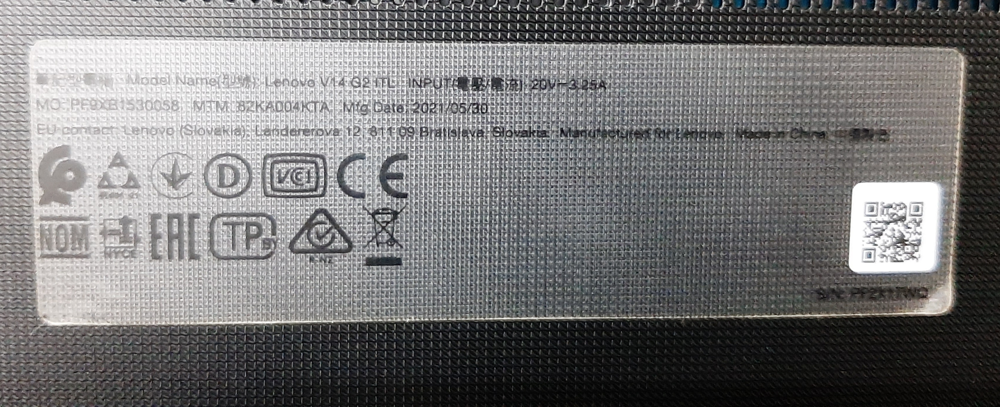 Notebook มือสอง ประกันร้าน 1 เดือน Lenovo V14 G2 FTL (i3-1115G4 Ram4GB SSD M.2 256GB) + Adapter แถมกระเป๋า