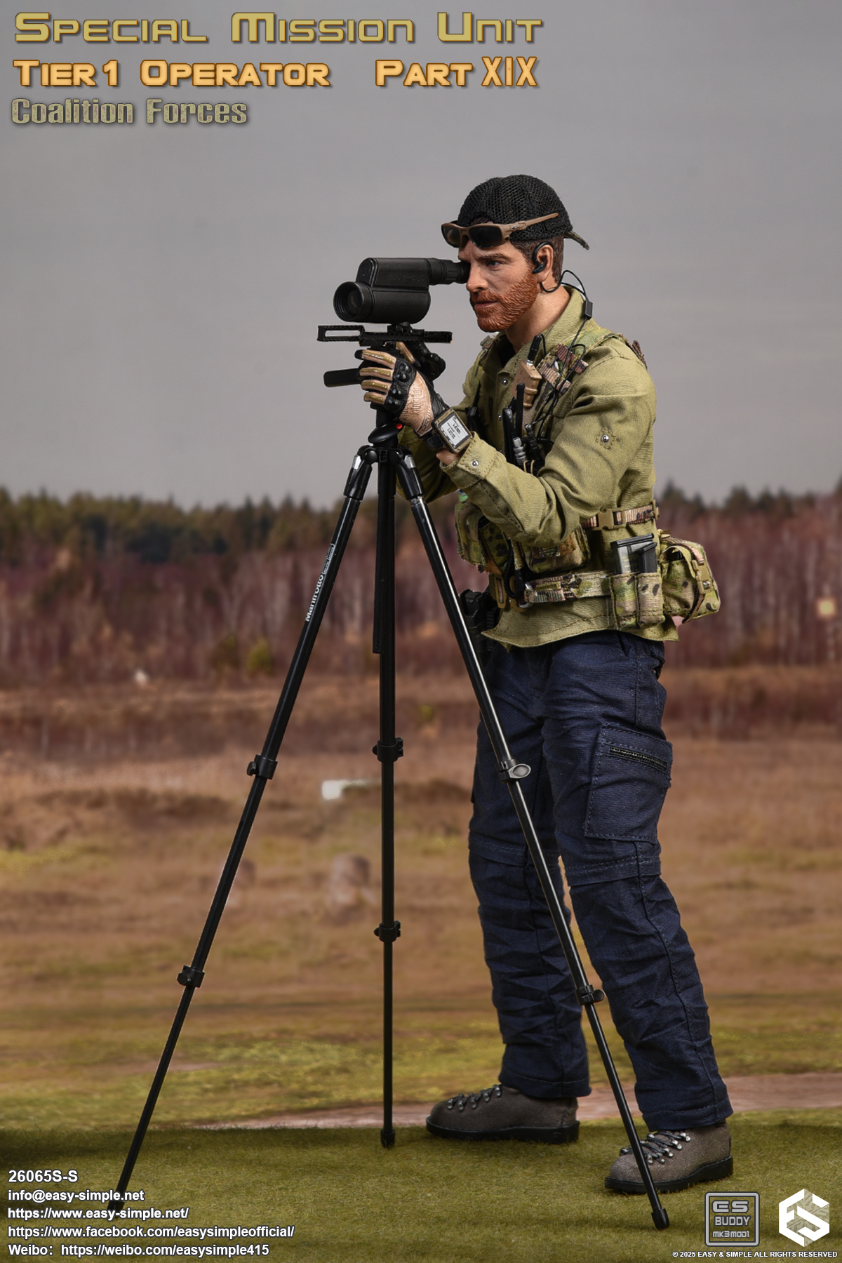 [สั่งจอง]Easy&Simple 1/6 : SMU Tier1 Operator Part XIX Coalition Forces