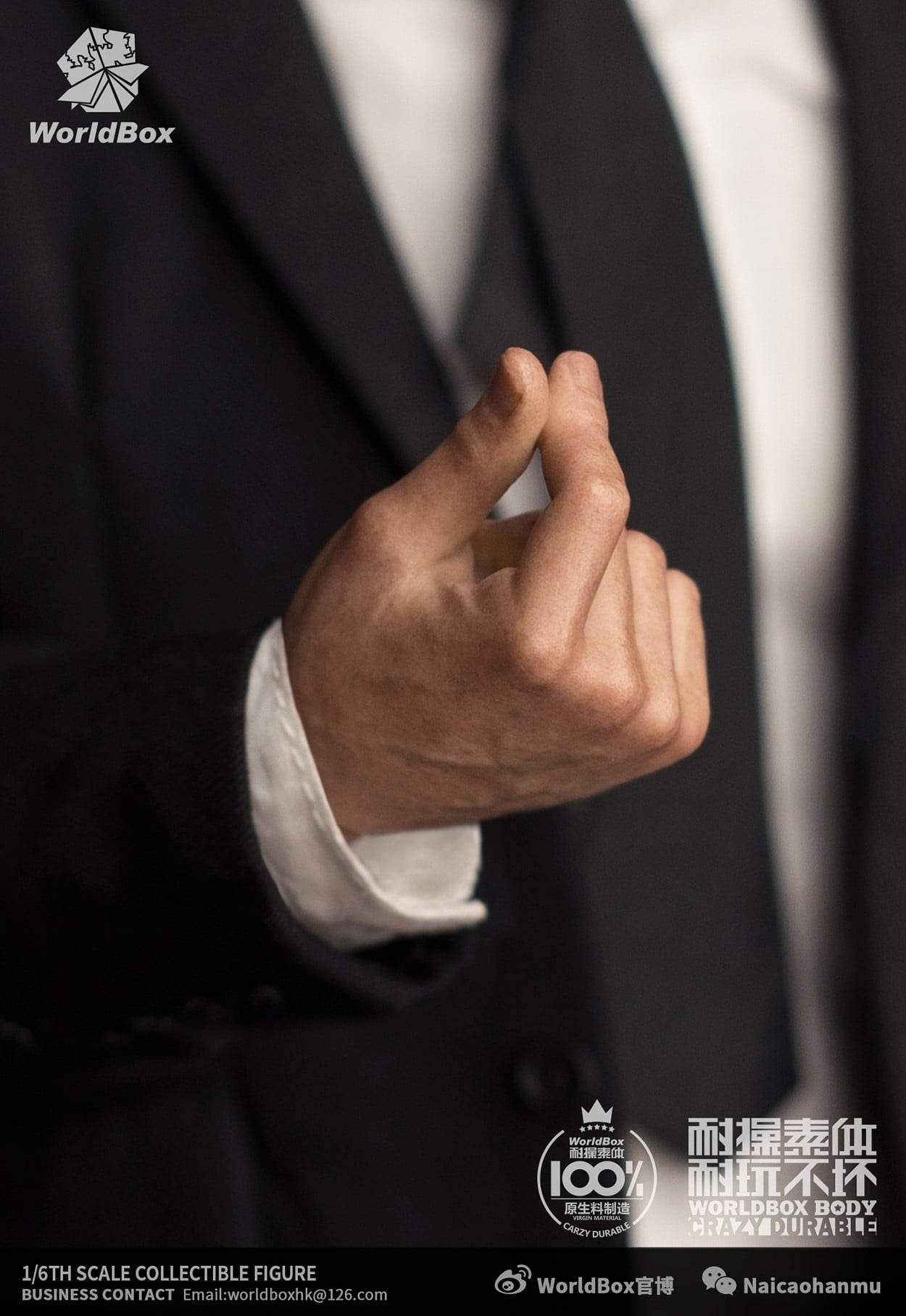 [สั่งจอง]Worldbox WB-HAND 1/6 : NEWLY HAND SCULPT 2.0