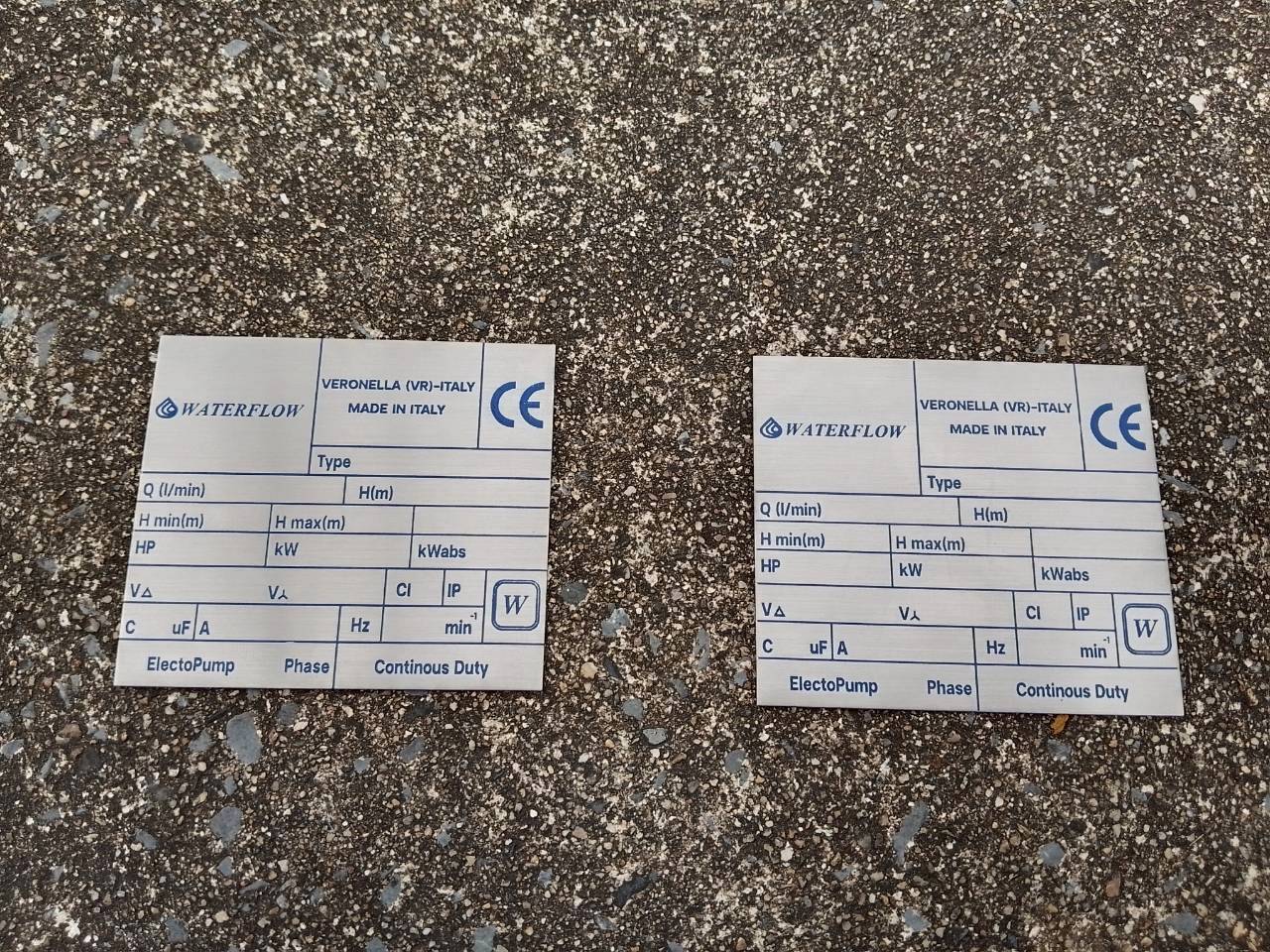 ป้าย Name pages ติดเครื่องจักร