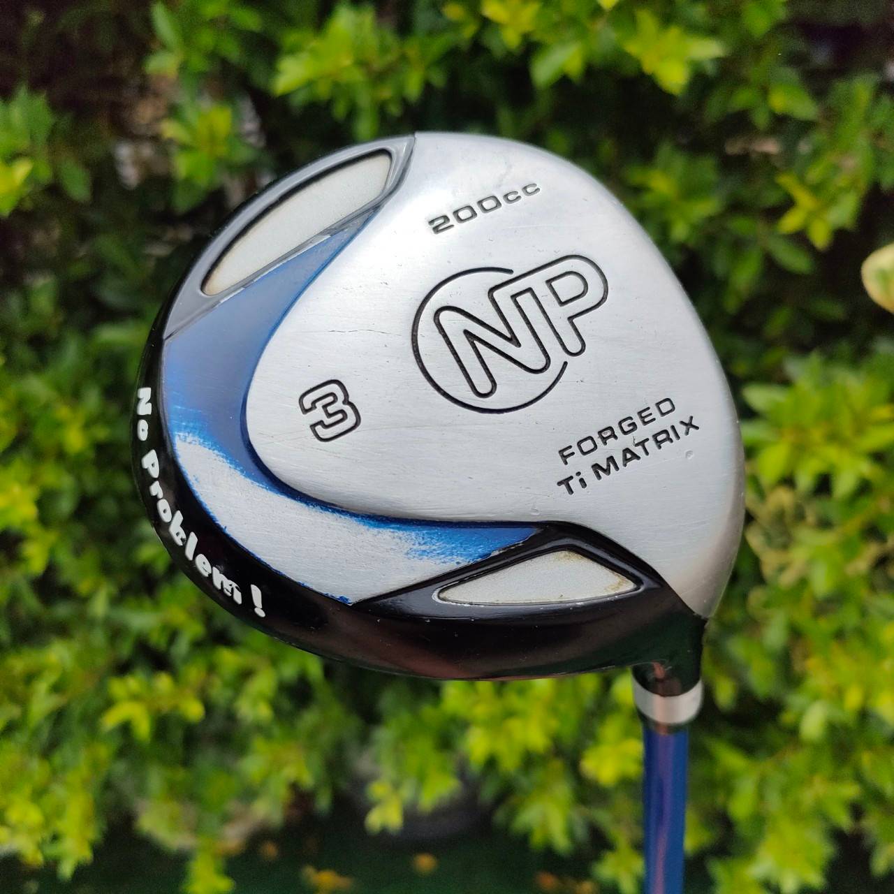 FW3 DUNLOP NP FORGED TI MATRIS ก้าน DUNLOP FLEX R หัวใหญ่ 200CC เพิ่มจุดสวีตสปอตให้ใหญ่ขึ้น ตีไกลขึ้น และเด้งๆด้วยวัสดุ FORGED TITANIUM ไม้กอล์ฟมือสอง ของแท้ BY NakaraLuxurious