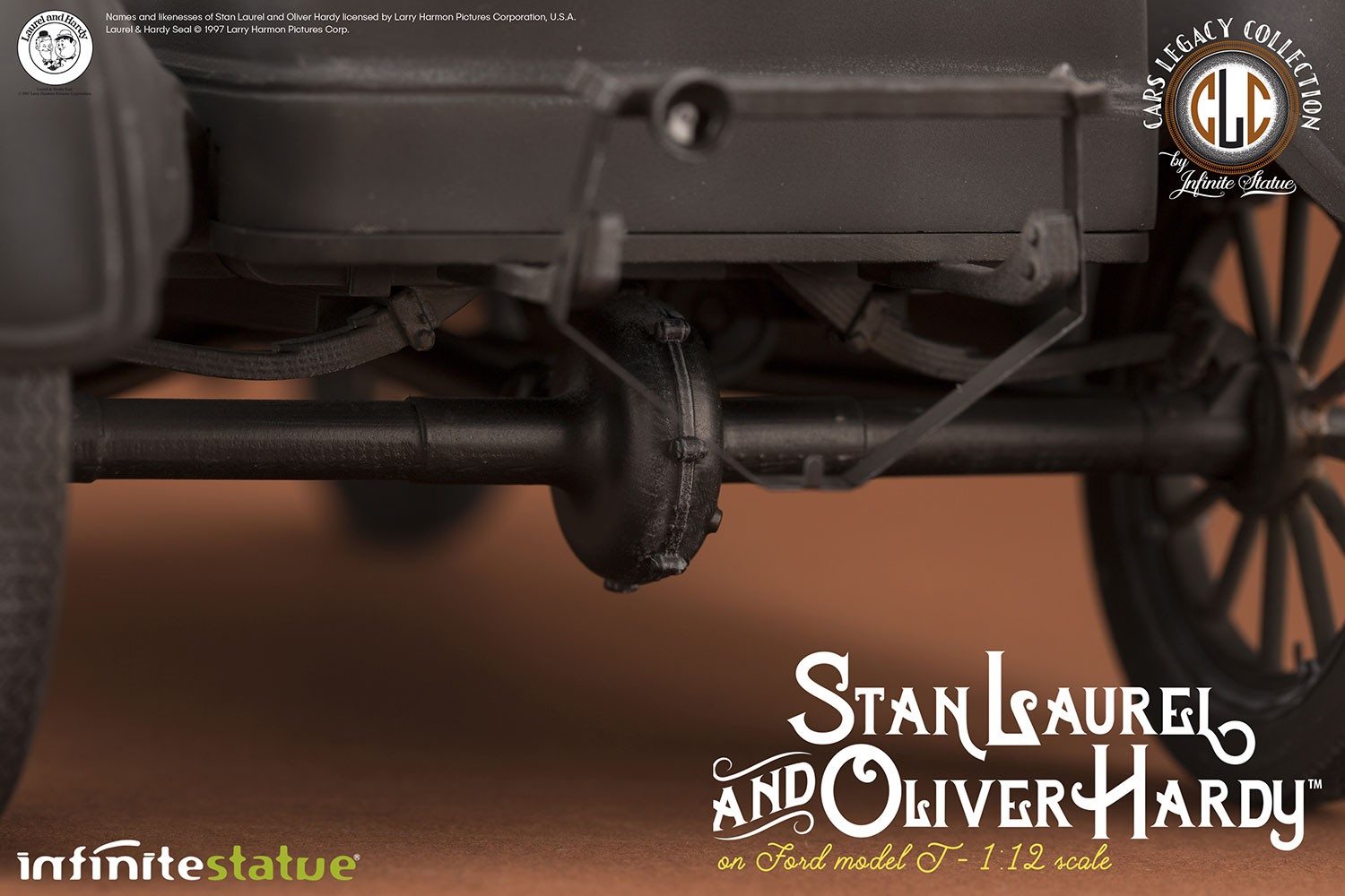 [สั่งจอง]Sideshow X Infinite Statue 906957 : Laurel & Hardy on Ford Model T Statue.
