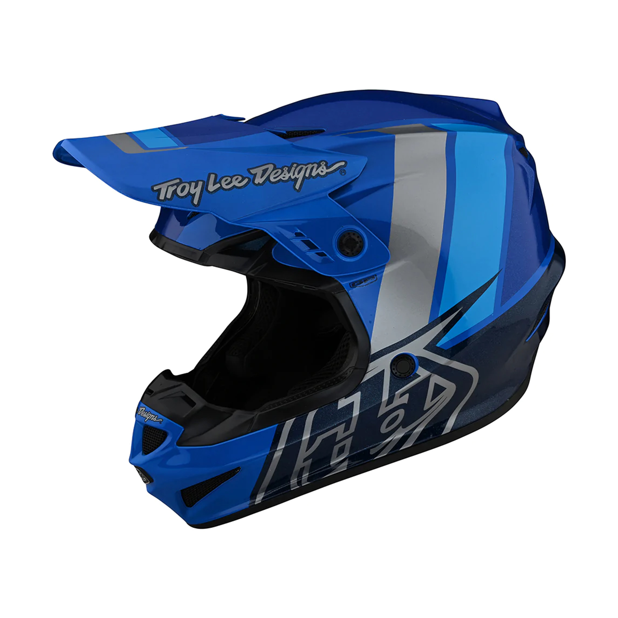 หมวกกันน็อคเด็ก Troy Lee Designs Youth GP Nova Helmet - Blue