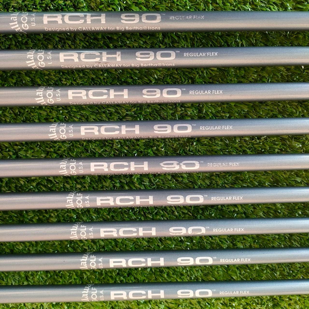 ชุดเหล็ก CALLAWAY BIG BERTHA มีเหล็ก 3-9 เเละ PW SW ก้าน RCH 90 FLEX R สภาพเก็บไว้ได้สวยมากๆๆๆ 90% ชุดนี้เป็นชุดคลาสสิค ที่นิยมสูงมากของ Callaway ไม้กอล์ฟมือสอง ของแท้ BY NakaraLuxurious