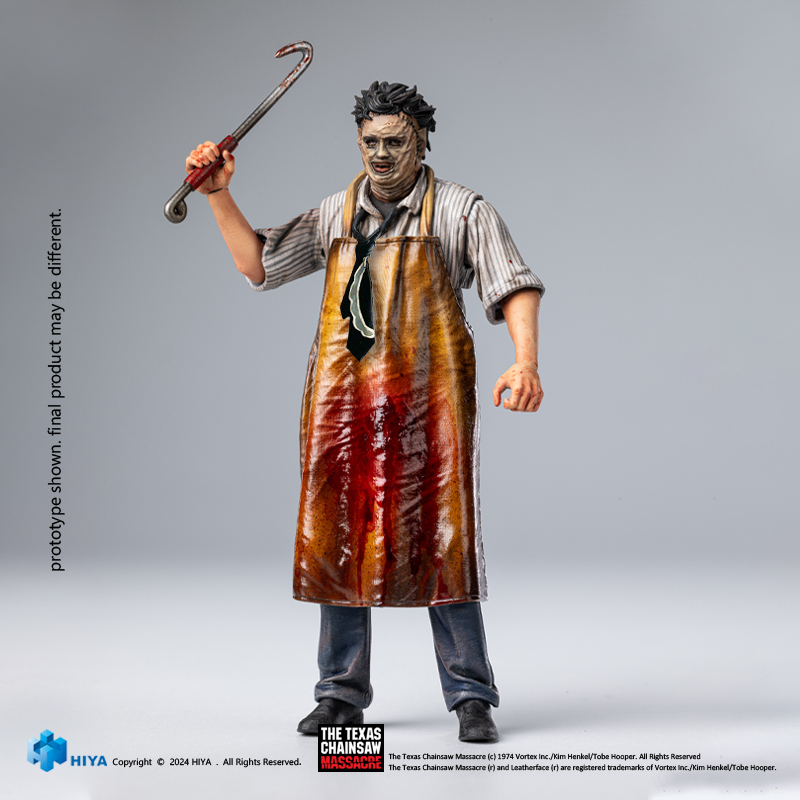 [สั่งจอง]Hiya toys EMT0103 1/18 : Texas Chainsaw Massacre(1974)LeatherFace - Killing Mask