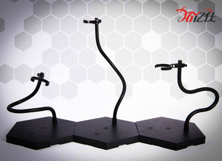 [สั่งจอง]JIAOU DOLL Snake Bone Universal Bracket Flexible Rod Display Stand (Black)