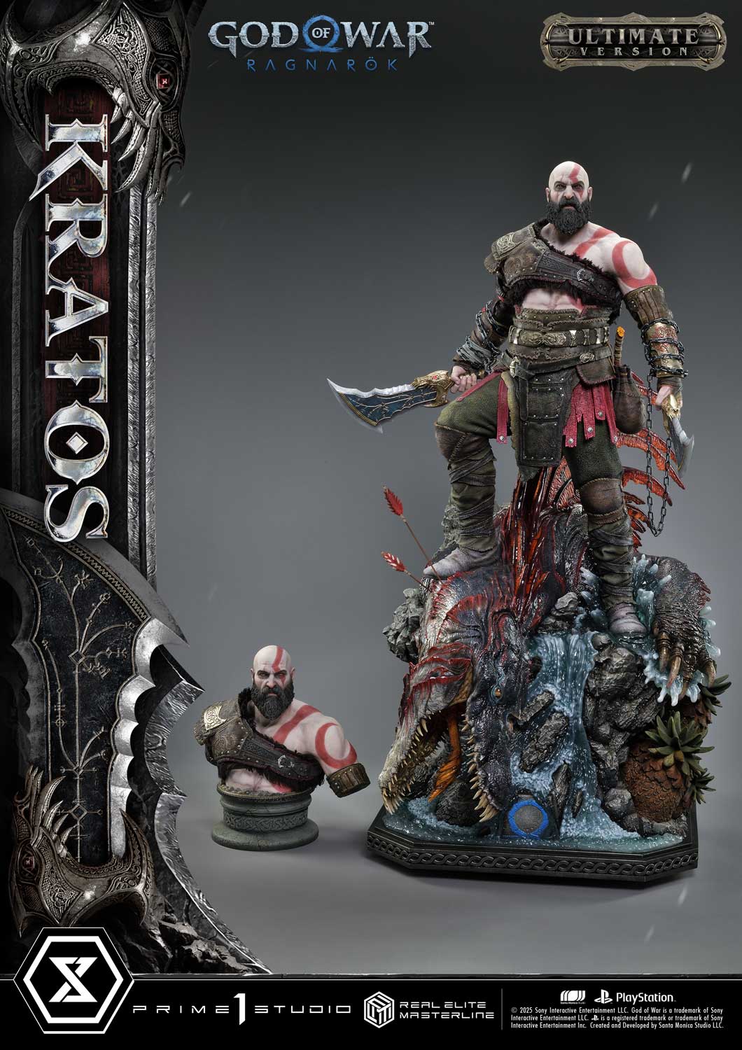 [สั่งจอง] Prime 1 Studio : Kratos (God of War: Ragnarok)
