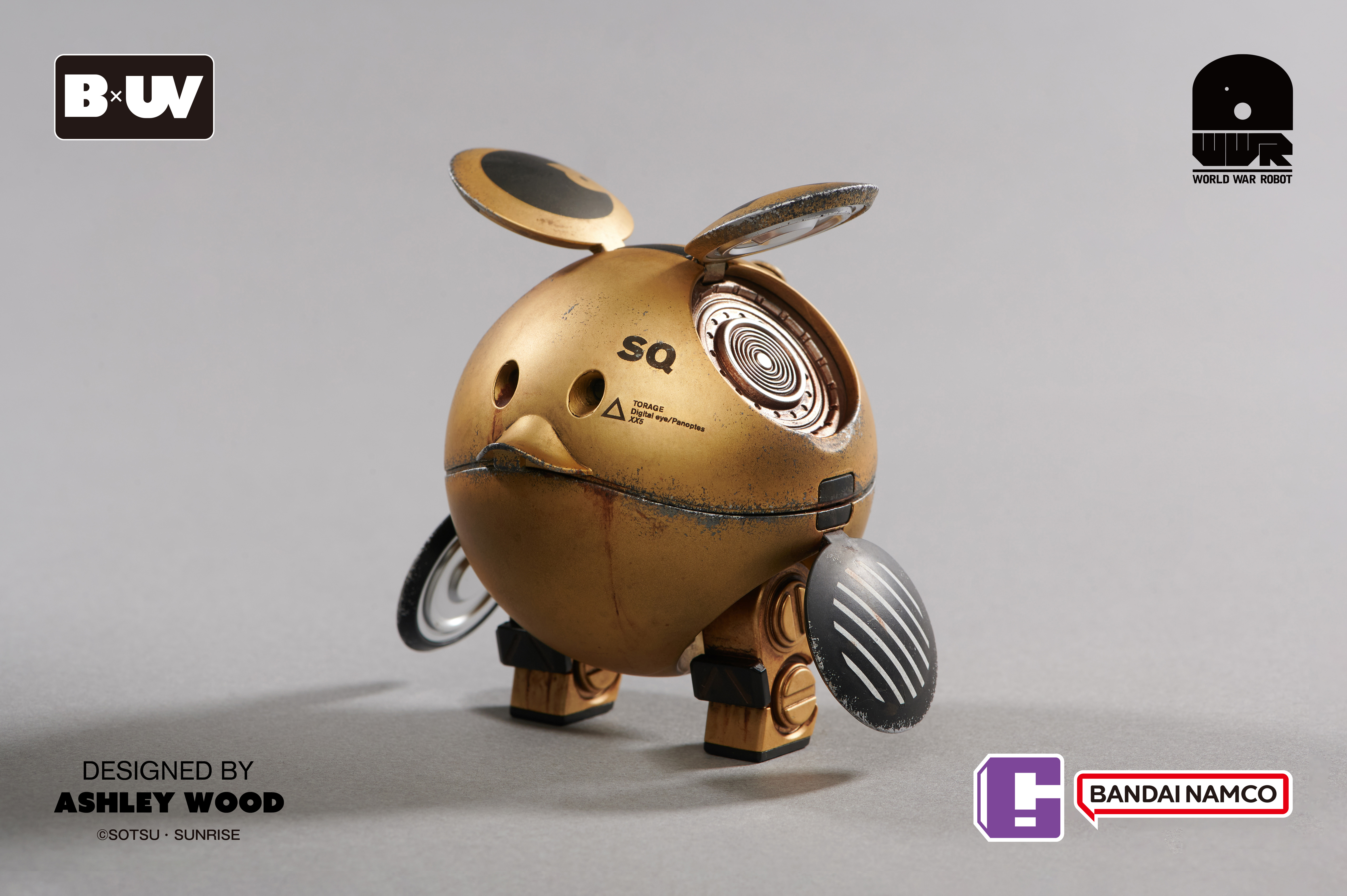 [พร้อมส่ง] BANDAI X UNDERVERSE cobranded Blind Box Vol.2 GUNDAM HARO × SQUARE2