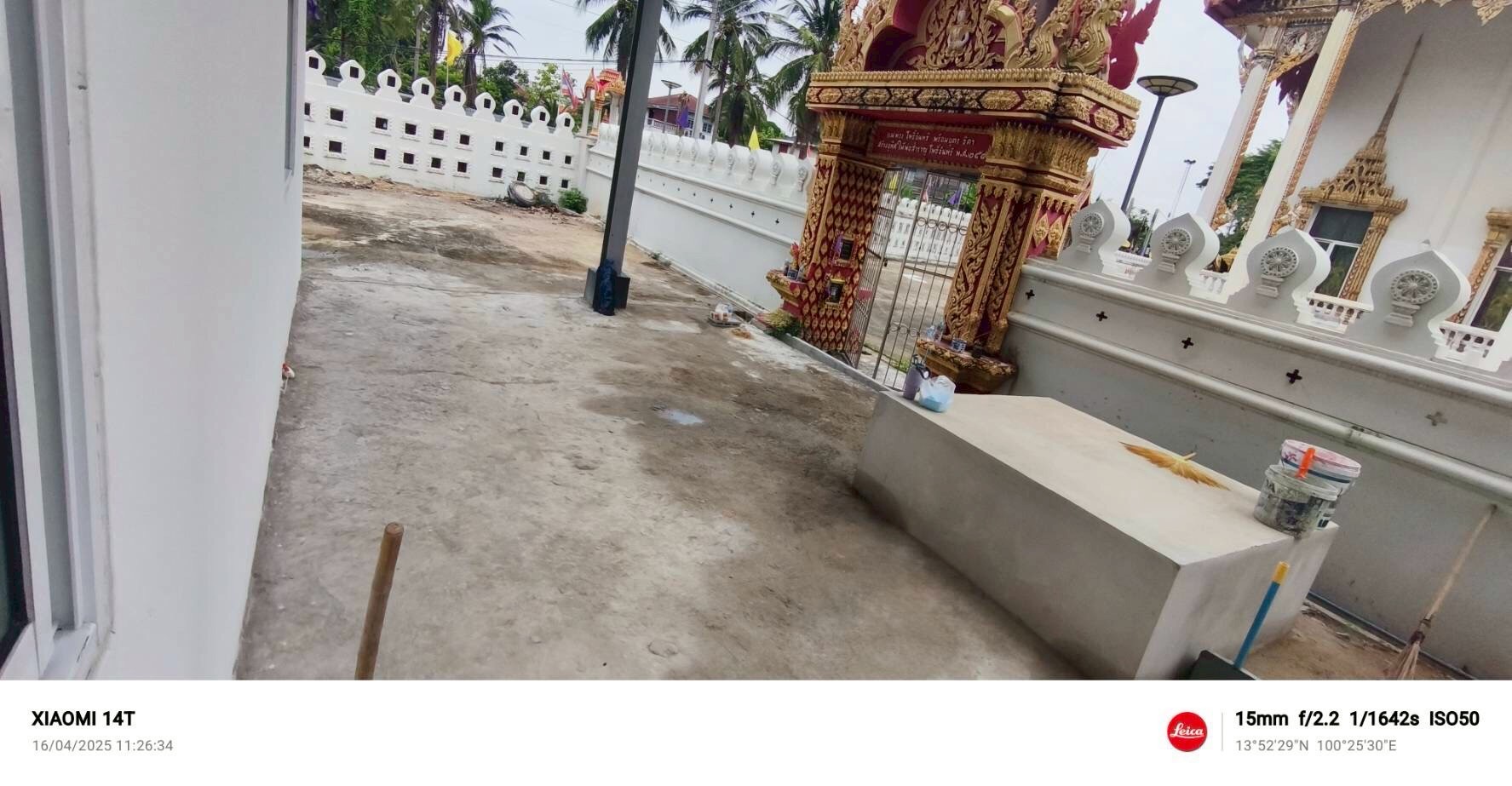 งานสร้างห้องน้ำ วัดบางแพรก จ.นนทบุรี