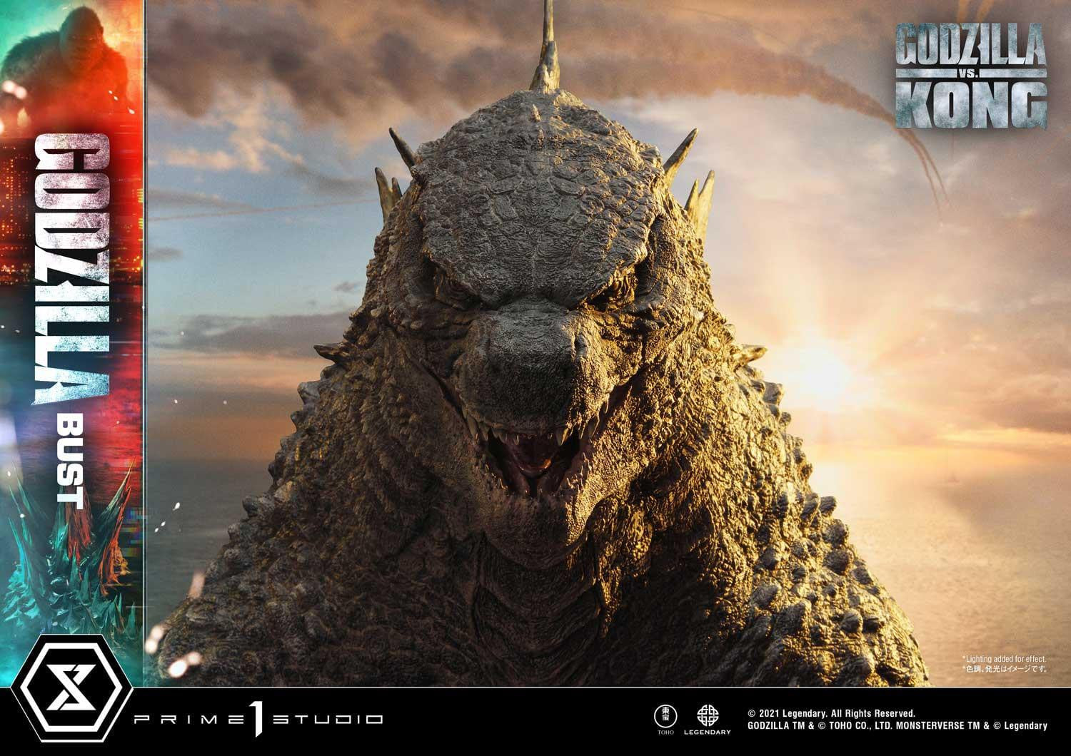 [สั่งจอง]Prime 1 Studio LSGVK-01 : Godzilla vs Kong Godzilla Bust