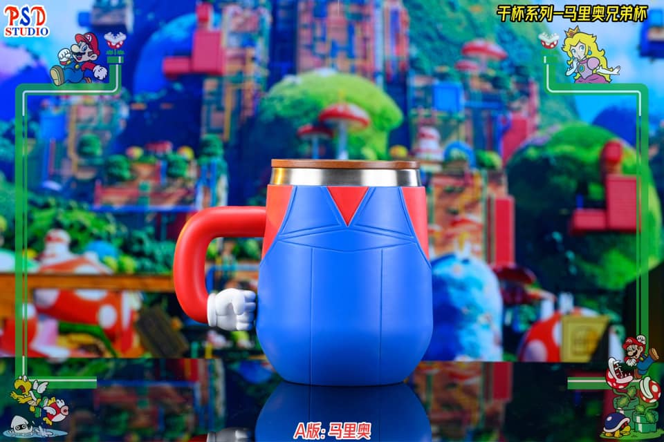 [สั่งจอง] PSD Studio Mario Cup - Super Mario A Mario / B Luigi