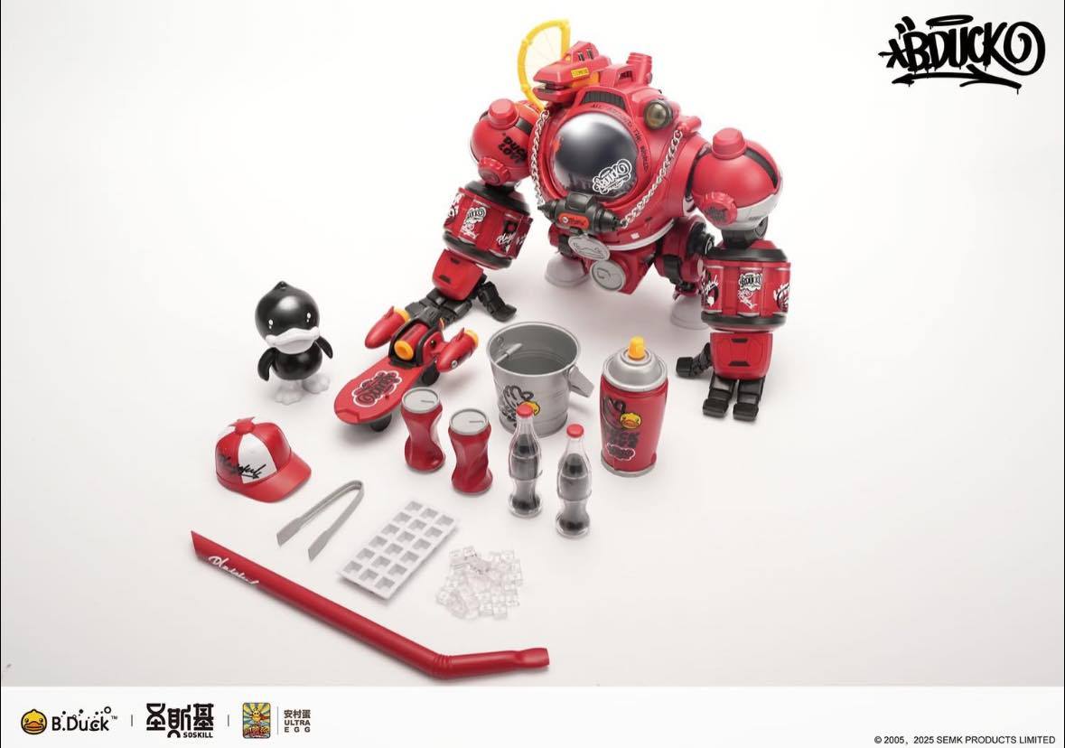 [สั่งจอง]SOSKILL x ULTRA EGG x B.Duck Collaboration Series: Second Edition – Hip-Hop Duck