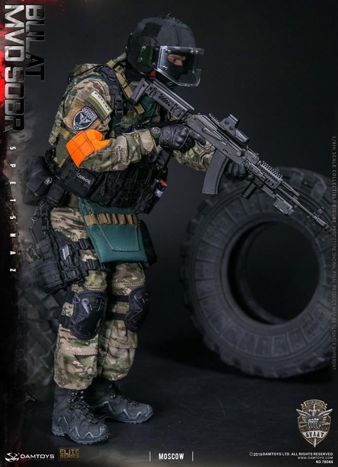 [สั่งจอง]Elite series 1/6 RUSSIAN SPETSNAZ MVD SOBR - BULAT MOSCOW 78066