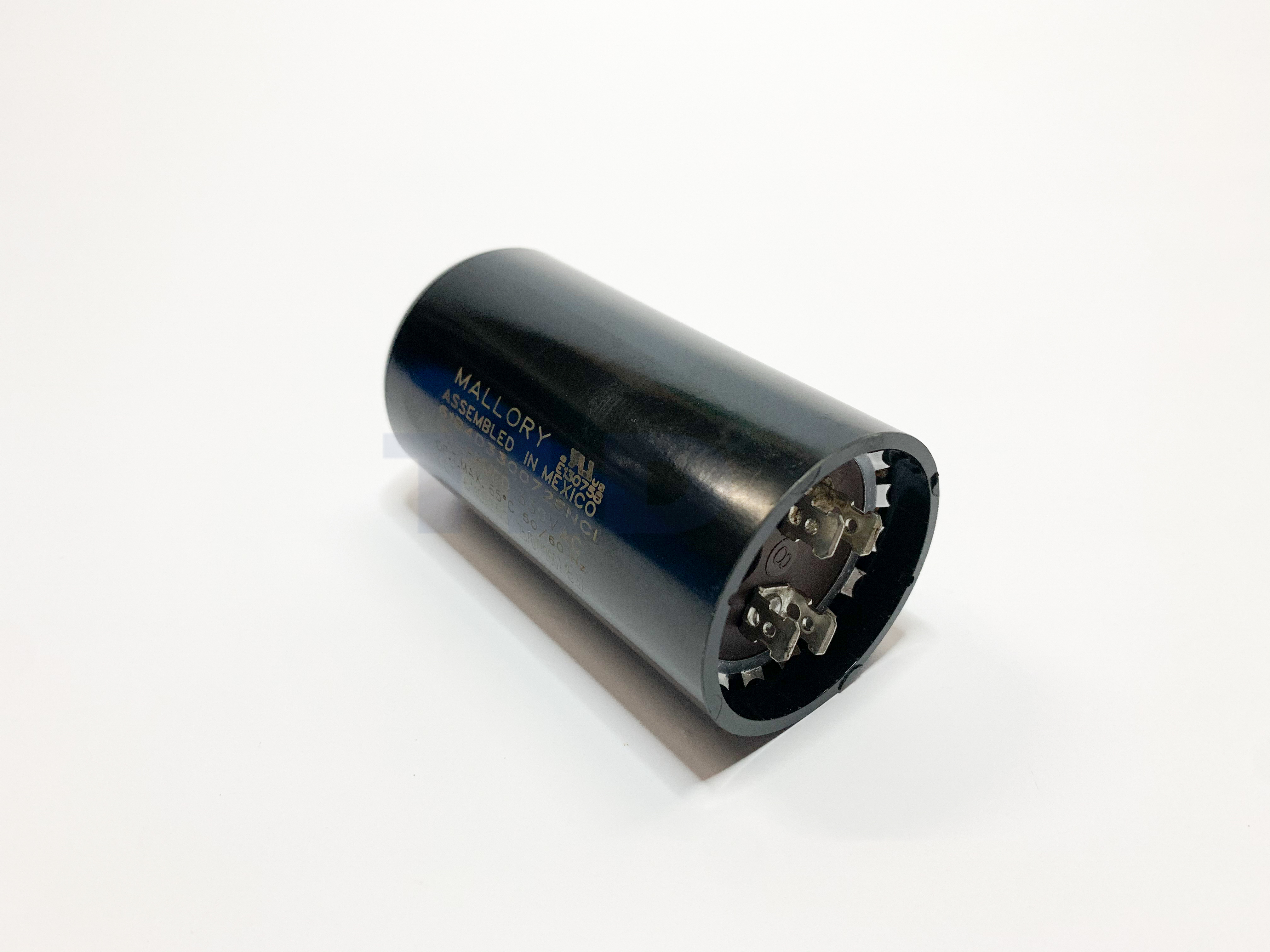 คาปาซิเตอร์สตาร์ท 72-88uf 330v ใช้กับ ปั๊มน้ำบาดาล, ปั๊มซัมเมอร์ส(ซัมเมิส), Franklin , คาปาซิเตอร์, START CAPACITOR ยี่ห้อ Mallory