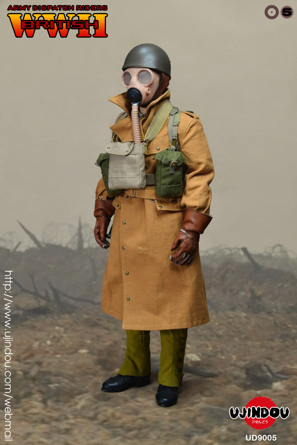 [สั่งจอง]UJINDOU UD9005 : WWII British Army Dispatch Riders