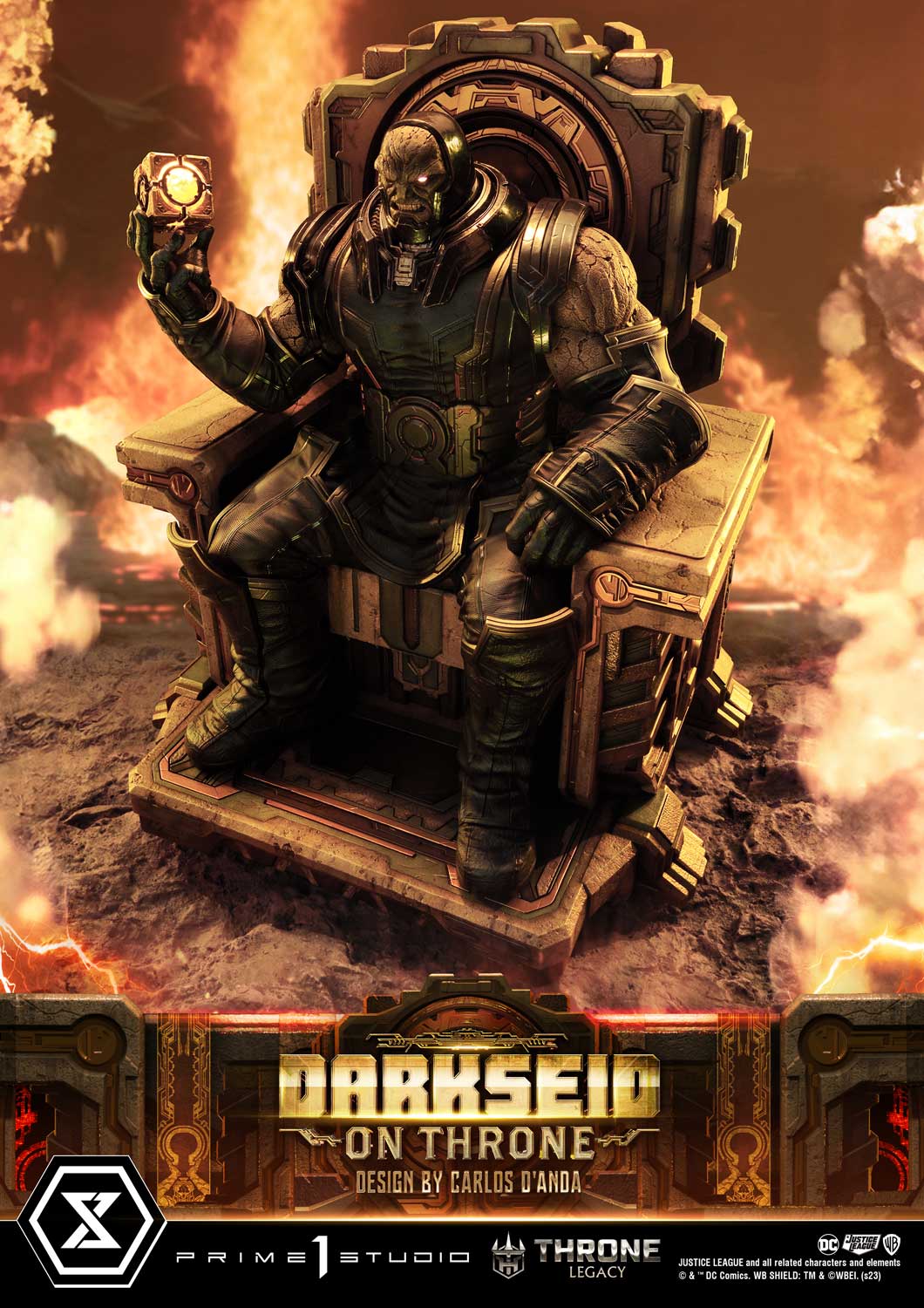 [สั่งจอง] Prime 1 Studio : Darkseid on Throne (Design by Carlos D'Anda)