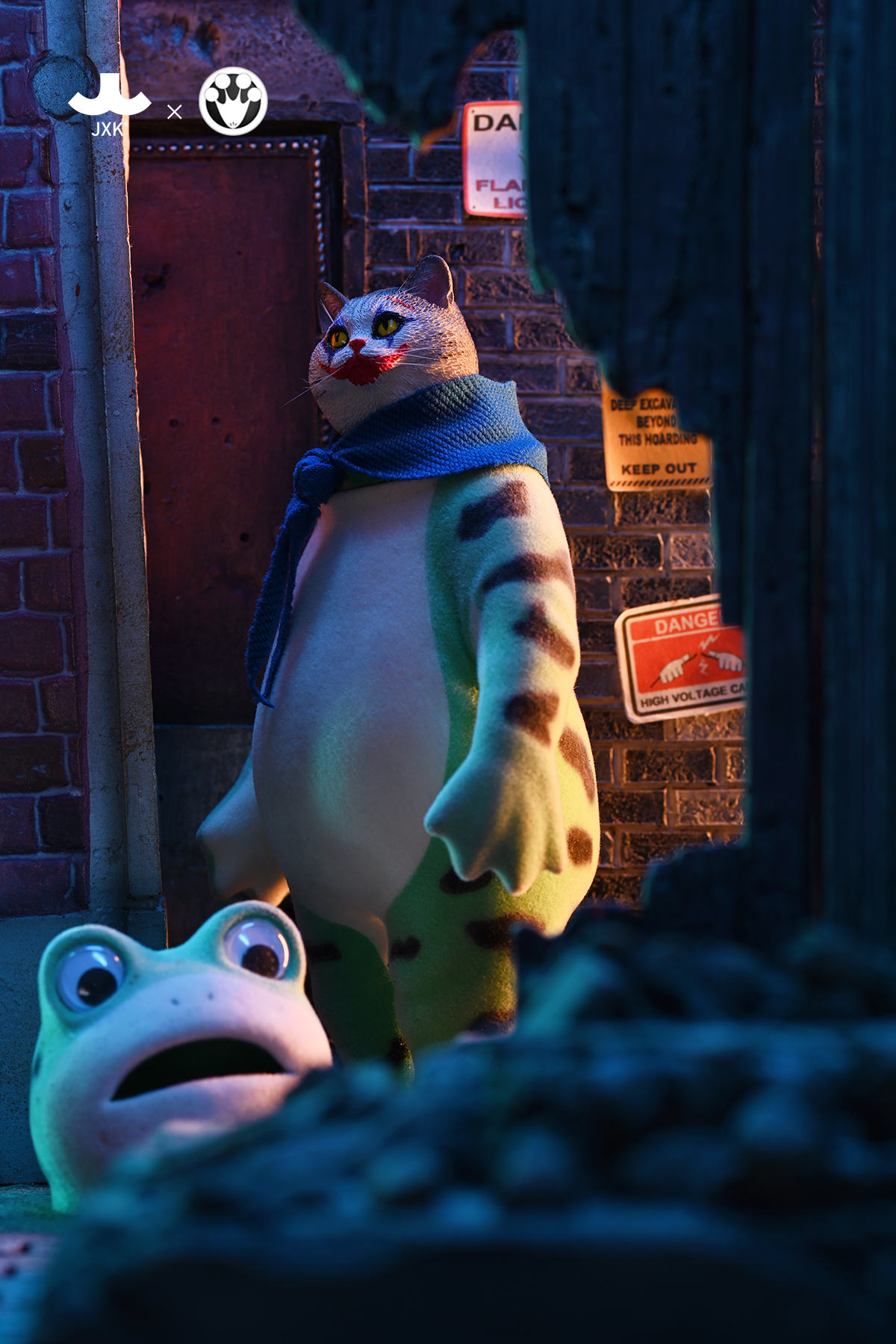 [สั่งจอง]JXK OW02 : Flocking Doll Frog