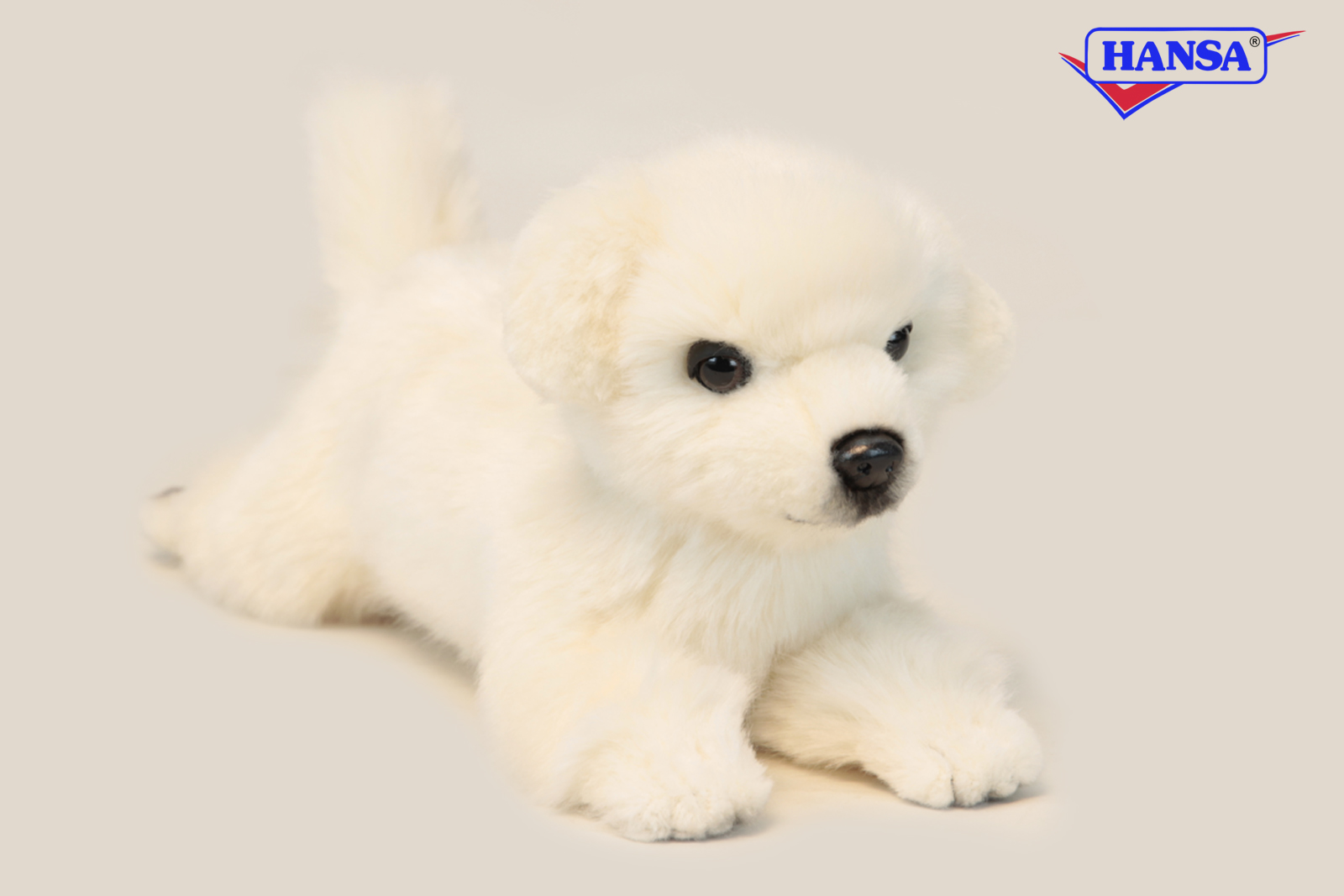 6948 Great Pyrenees Puppy Laying 31 cm.L