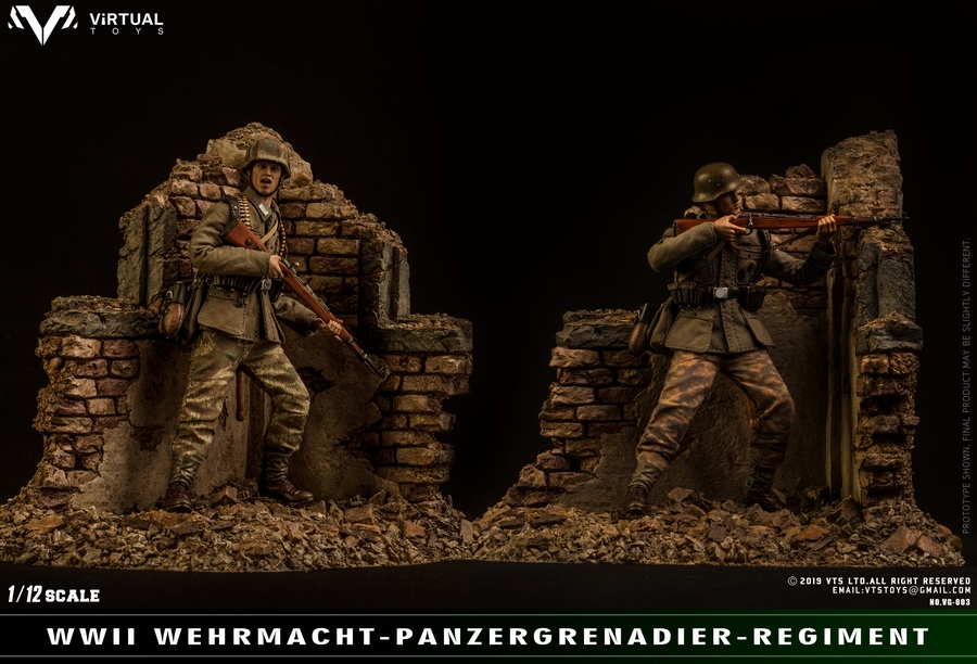 [สั่งจอง]VTS TOYS VG001 1/12 POCKET ELITE SERIES WWII German Army - Panzergrgrenadier