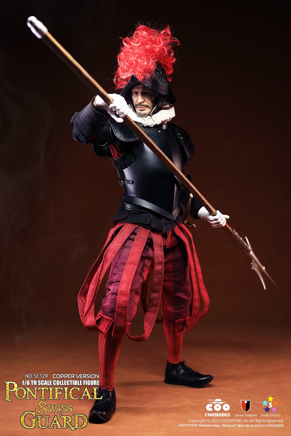 [สั่งจอง] COOMODEL 1/6 SERIES OF EMPIRES : PONTIFICAL SWISS