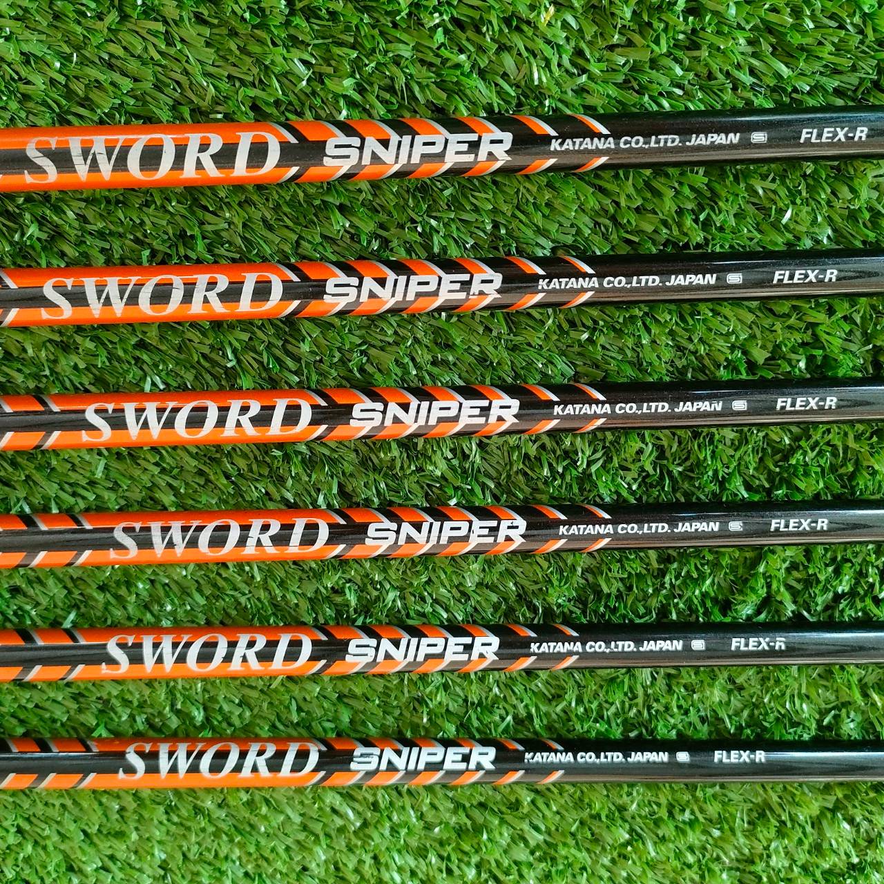 ชุดเหล็ก SWORD iZU MAX SNIPER มีเหล็ก 7-9 เเละ PW AW AS ก้าน SWORD SNIPER FLEX R เหล็ก HYBRID ทั้งชุดครับ