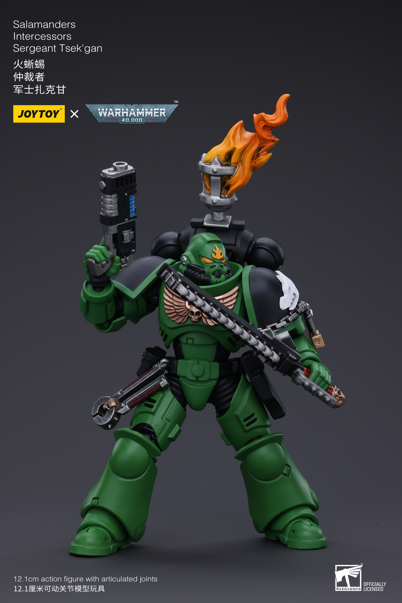 [สั่งจอง]Joy toy 1/18 --- Salamanders Intercessors ----