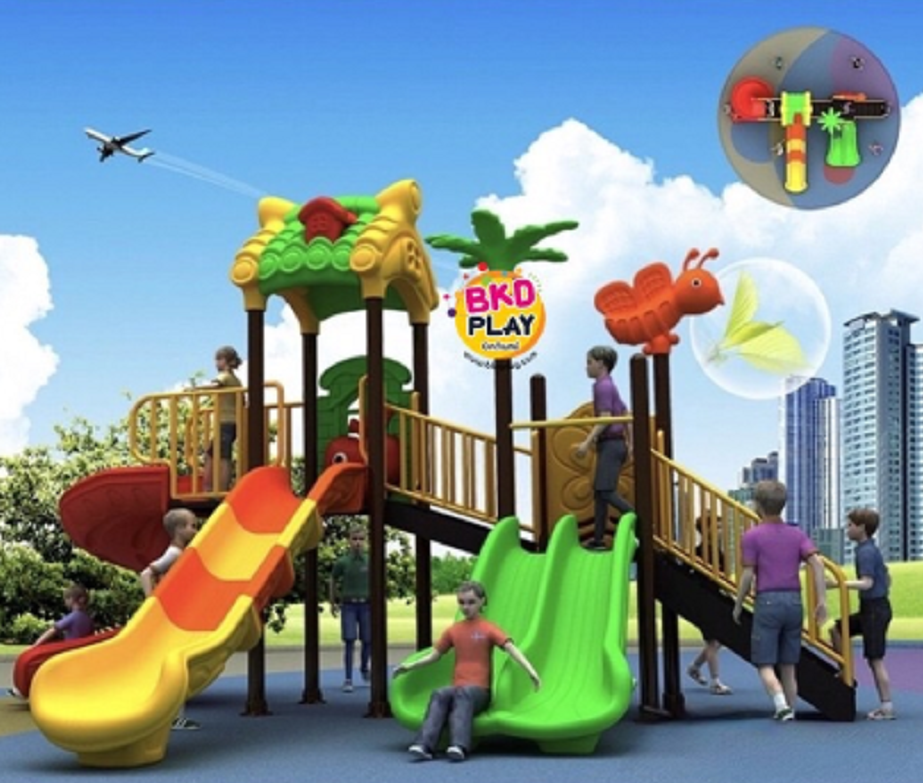 เครื่องเล่นสนามกลางแจ้ง-ในร่ม, ชุดบ้านผีเสื้อผจญภัย ,สไลเดอร์ใหญ่,ครุภัณฑ์สนามเด็กเล่น,งบ.สพฐ,โครงการโรงเรียนประชารัฐ, เครื่องเล่นสนามระดับก่อนประถมศึกษา, งบประมาณ80,000 playground,สไลเดอร์,ของเล่นเสริมพัฒนาการ,เครื่องเล่นสนาม, สนามเด็กเล่น