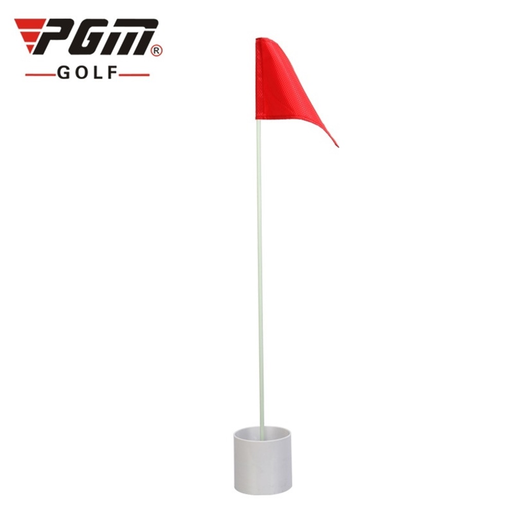 พร้อมส่งจากไทย Golf Hole Cup And Flag หลุมกอล์ฟพร้อมก้านธง PGM DB001-6-9 ขนาด 81.5* 10.7 CM. ( 1 ชิ้น / PCS. )