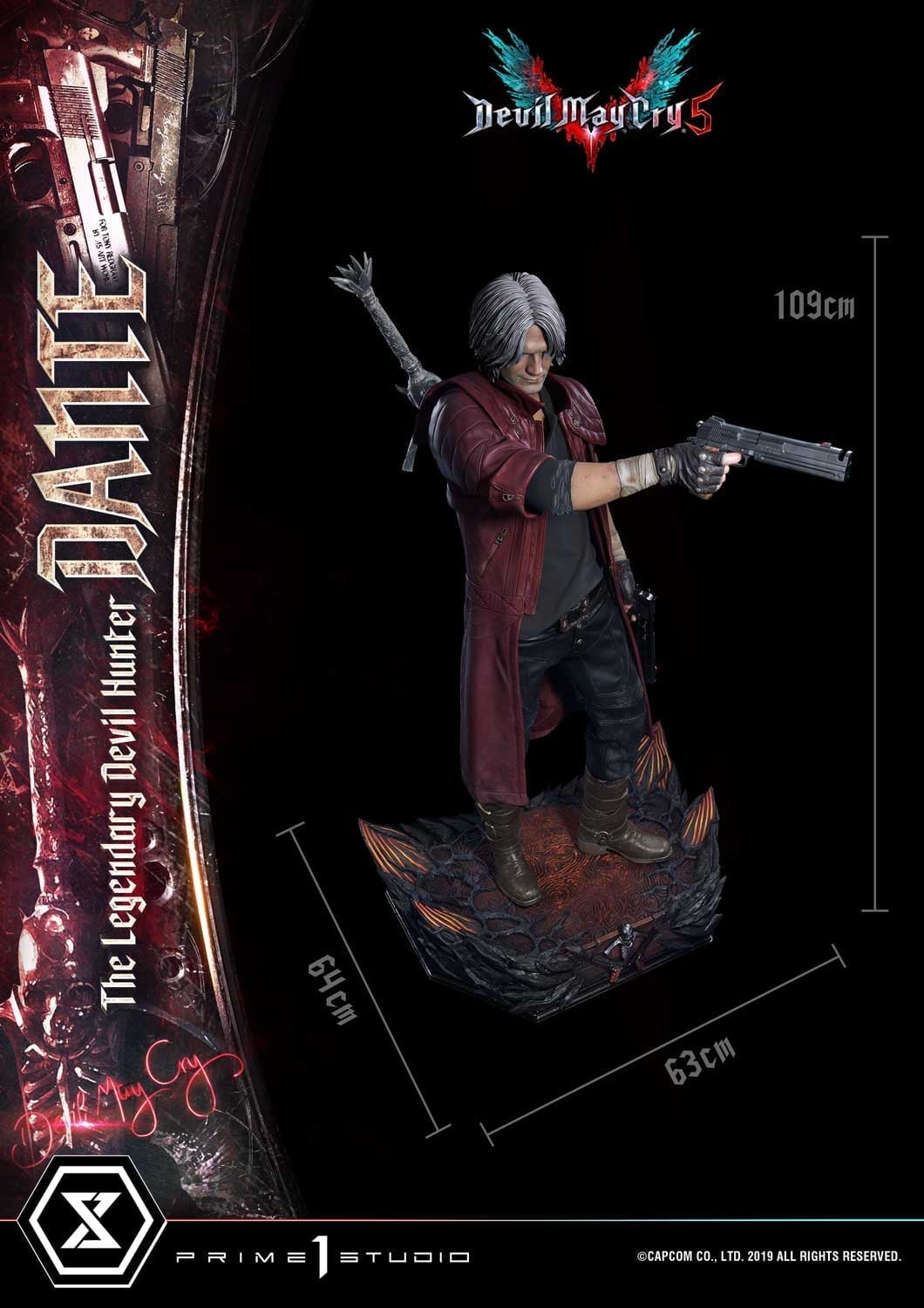 [สั่งจอง]Prime 1 Studio HDMMDMCV-01 1/2 : Dante (Devil May Cry V)