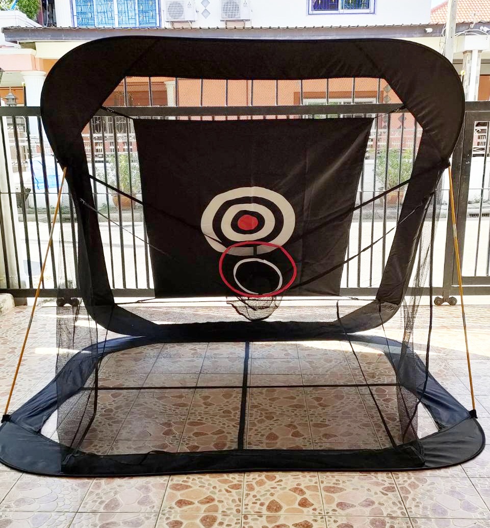 ******มือสองสภาพดี ใช้งานน้อยมาก !!! ******* RAY ตาข่ายฝึกซ้อมกอล์ฟ ตาข่ายไดร์ฟกอล์ฟ พร้อมระบบตีกลับ WN0002